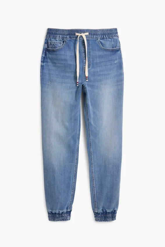 Jogginghose aus Denim Jogginghose aus Denim