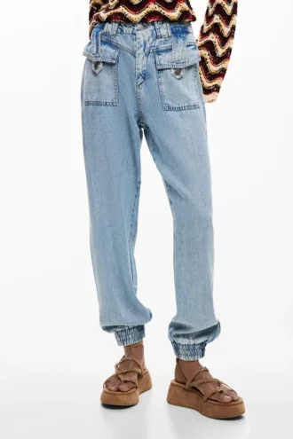 Jogginghose aus Denim