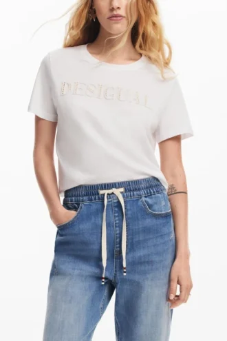 Jogginghose aus Denim Jogginghose aus Denim