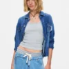Jogginghose aus Denim Jogginghose aus Denim