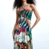 Jumpsuit mit tropischem Print Jumpsuit mit tropischem Print
