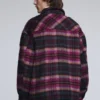 Karierte Jacke mit Taschen