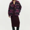 Karierte Jacke mit Taschen