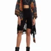 Kimono mit ethnischen Quasten Kimono mit ethnischen Quasten