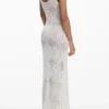 Kleid mit Häkelspaghettiträgern Kleid mit Häkelspaghettiträgern
