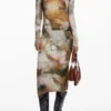 Kleid mit Stehkragen Kleid mit Stehkragen