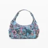 Kleine bedruckte Tasche mit Applikationen