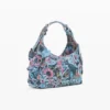 Kleine bedruckte Tasche mit Applikationen