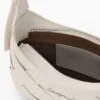 Kleine geflochtene Logo-Tasche