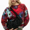 Kleine Tasche mit Blumen, rot Kleine Tasche mit Blumen, rot