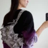 Kleine Tasche mit Schmetterlings-Applikationen Kleine Tasche mit Schmetterlings-Applikationen