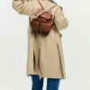 Kleiner bestickter Rucksack