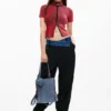 Kleiner Denim-Rucksack mit Herz Kleiner Denim-Rucksack mit Herz