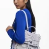 Kleiner Rucksack im Collagen-Stil Kleiner Rucksack im Collagen-Stil