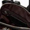 Kleiner Rucksack mit Applikationen für Blumen