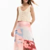 Kombiniertes Häkel-Kleid Kombiniertes Häkel-Kleid