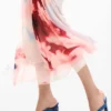 Kombiniertes Häkel-Kleid Kombiniertes Häkel-Kleid