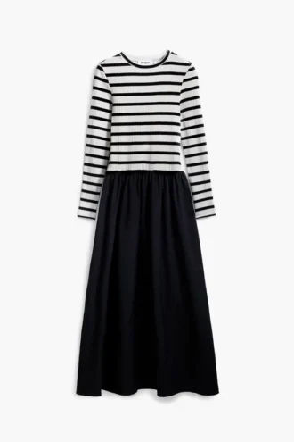 Kombiniertes Midikleid