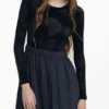 Kombiniertes Print-Kleid Kombiniertes Print-Kleid
