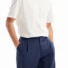 Konisch zulaufende Chino-Hose