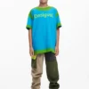 Kurzarm-T-Shirt mit Farbverlauf
