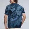 Kurzarm-T-Shirt mit Mosaikmuster