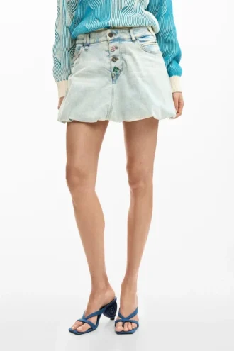 Kurzer Jeansrock