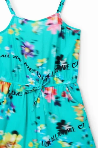 Kurzer Playsuit mit Trägern