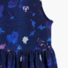 Kurzes, ausgestelltes Blumenkleid Kurzes, ausgestelltes Blumenkleid