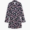 Kurzes Blumenhemdkleid Kurzes Blumenhemdkleid