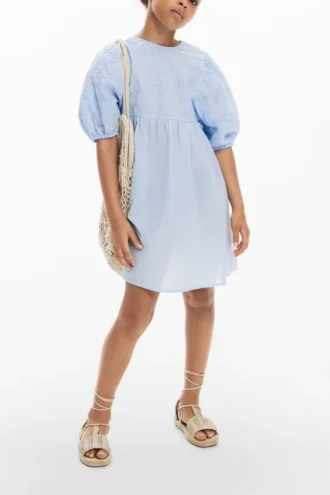 Kurzes Blumenkleid