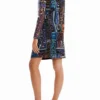 Kurzes, figurbetontes Tüll-Shorts-Kleid