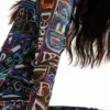 Kurzes, figurbetontes Tüll-Shorts-Kleid