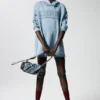 Kurzes Sweatshirt-Kleid