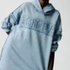 Kurzes Sweatshirt-Kleid
