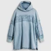 Kurzes Sweatshirt-Kleid