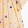 Kurzärmeliges Kleid mit Blumenmuster Kurzärmeliges Kleid mit Blumenmuster