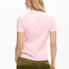 Kurzärmeliges Strick-T-Shirt