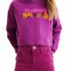 Kurzärmeliges T-Shirt mit Blumenmuster