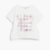 Kurzärmeliges T-Shirt mit Karomuster Kurzärmeliges T-Shirt mit Karomuster