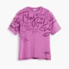 Kurzärmeliges T-Shirt mit Schriftzug