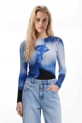 Langarm-T-Shirt „Kiss“