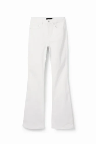 Lange Flare-Jeans