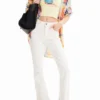 Lange Flare-Jeans Lange Flare-Jeans