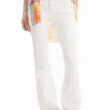 Lange Flare-Jeans Lange Flare-Jeans