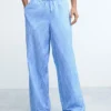Lange gestreifte Hose Lange gestreifte Hose