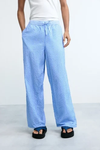 Lange gestreifte Hose Lange gestreifte Hose