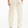 Lange Hose mit Bindegürtel Lange Hose mit Bindegürtel