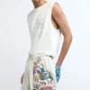 Lange Hose mit Blumenmuster Lange Hose mit Blumenmuster