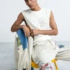 Lange Hose mit Blumenmuster Lange Hose mit Blumenmuster